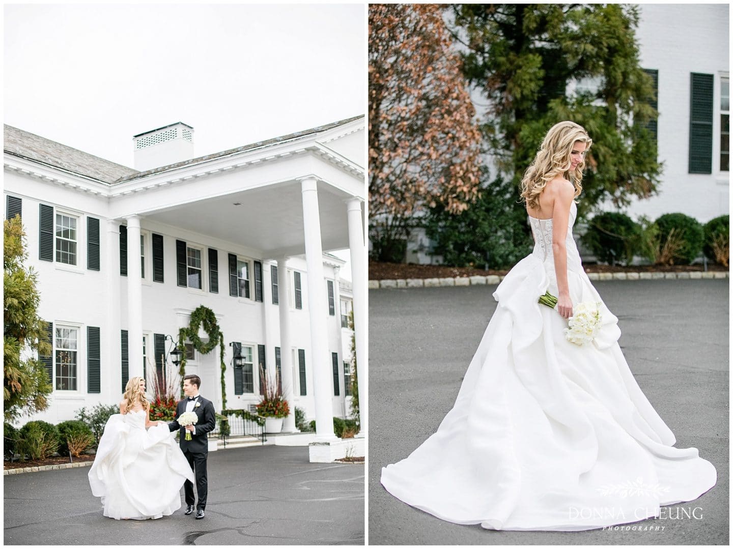 Winter Greenwich Country Club Wedding Donna Cheung Photography